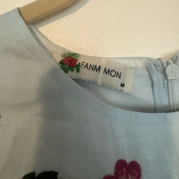 FANM MON
GLORIOSA EMBROIDERED MIDI DRESS M - Picture 4 of 6